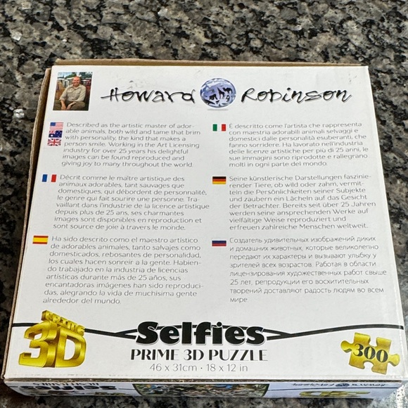 Puzzle Prime 3D Puzzle - Colorful Animals (White/Multicolor) NEW - Picture 9 of 9